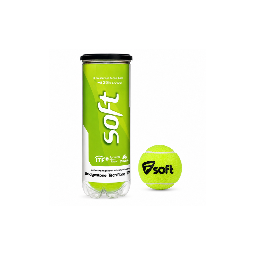 [1052] Tecnifibre Soft Tennis Balls