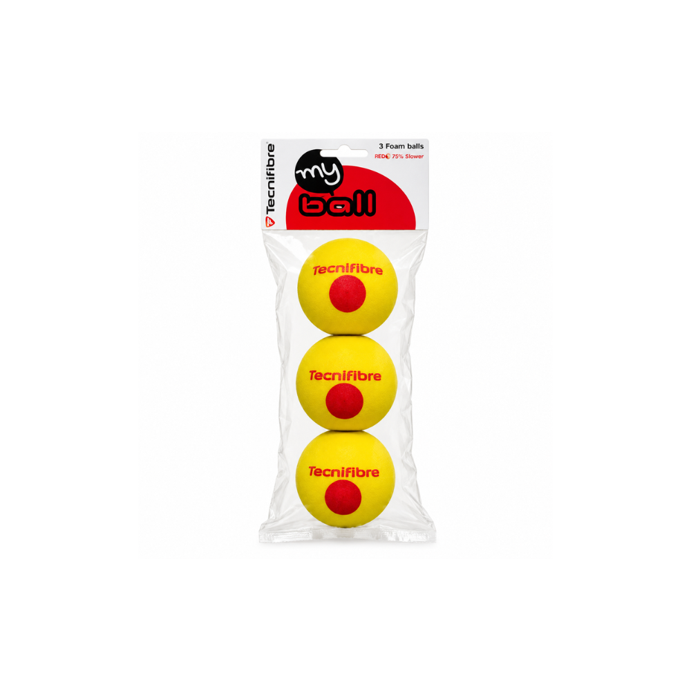 [4321] Tecnifibre My Ball Foam Tennis Balls