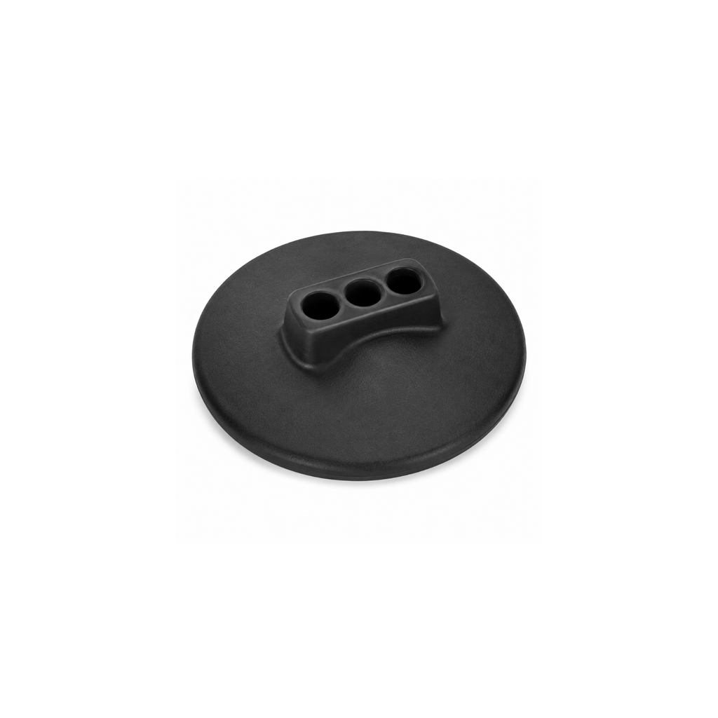 [100897063346] Rubber Base Black