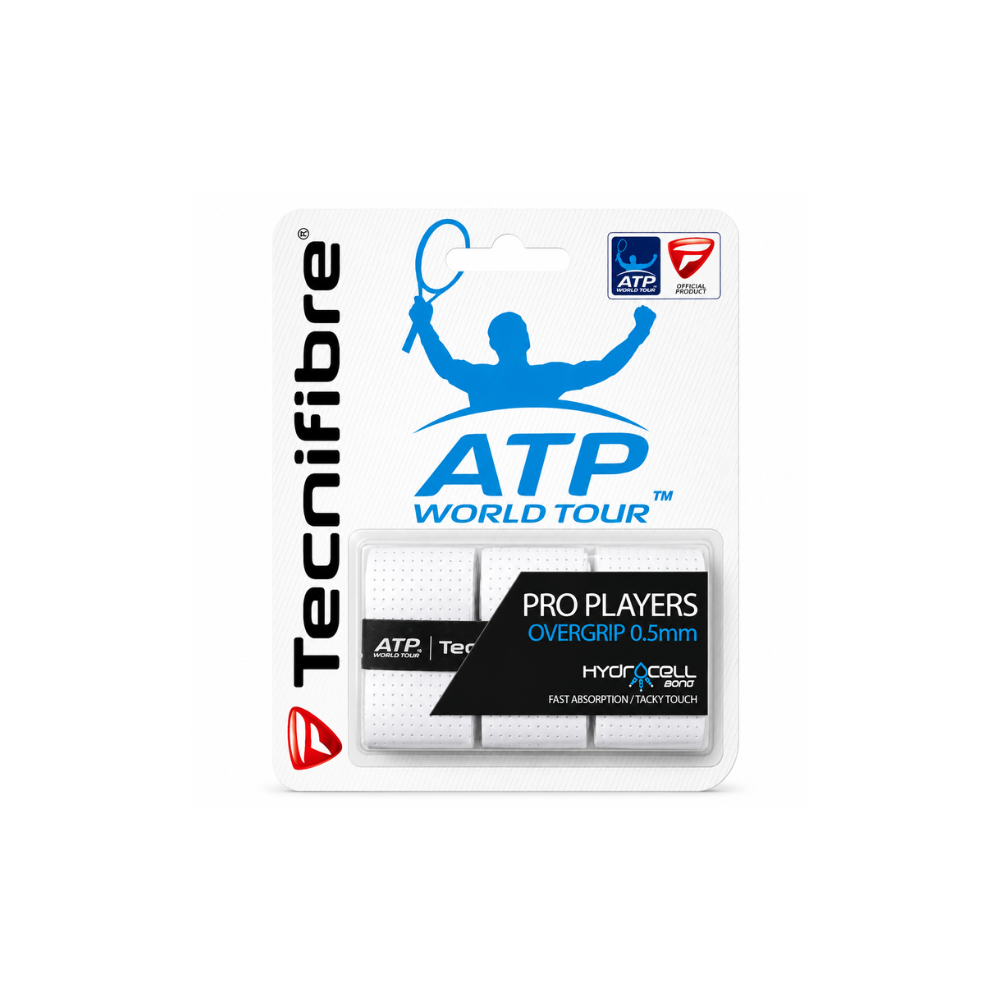 Tecnifibre Pro Players Overgrips (White)