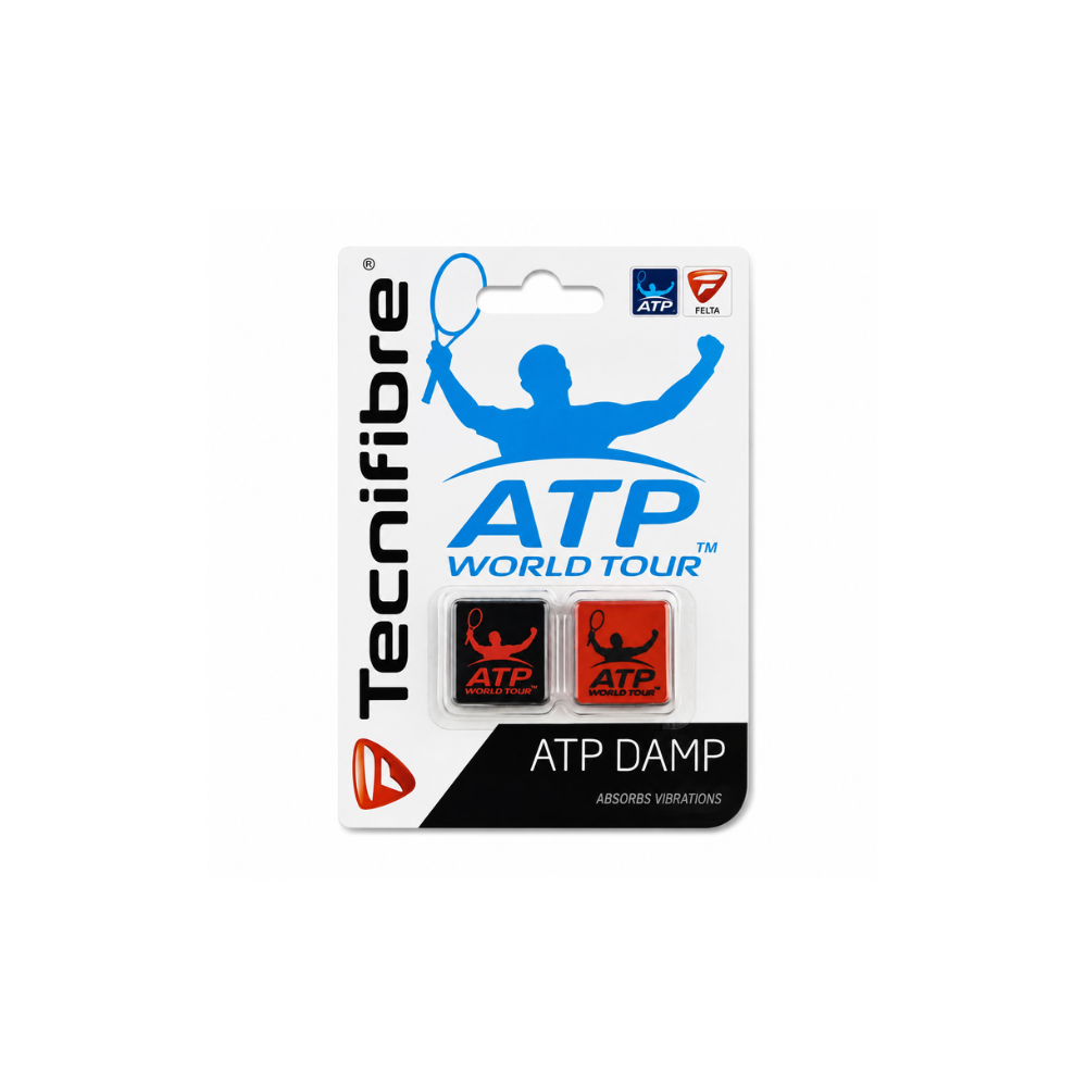 [1048-R] Tecnifibre Tennis ATP Dampners 2-pack (Red)